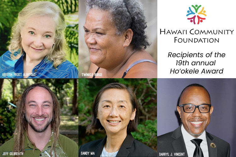 The Ho‘okele Award pays tribute to leaders from the nonprofit sector